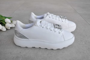 GEOX SPHERICA EC4 Sneakersy Półbuty Damskie D35TCA